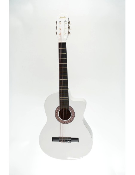 CG-3901WH Klasik Gitar 4/4 Sap Ayarlı Kesik Kasa Full Set
