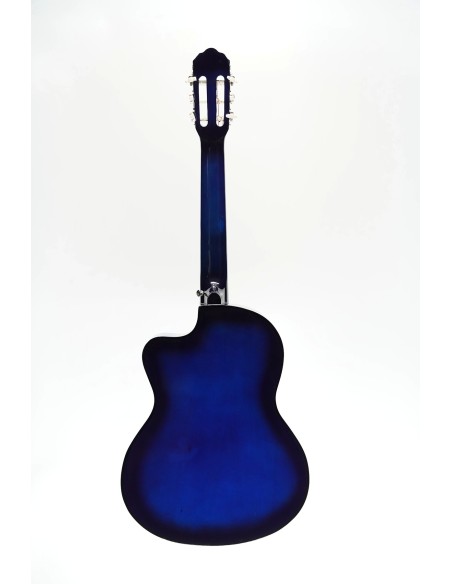 CG-3901BL Klasik Gitar 4/4 Sap Ayarlı Kesik Kasa Full Set