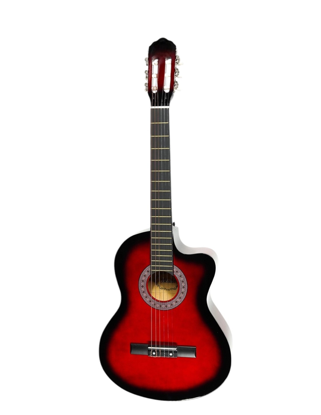 CG-3901RD Klasik Gitar 4/4 Sap Ayarlı Kesik Kasa Full Set