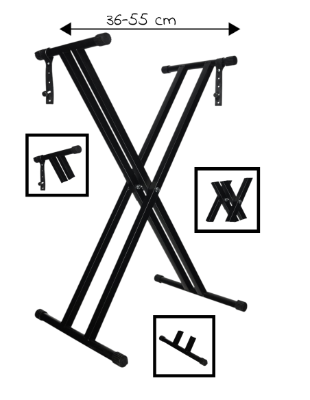 FRB-SM20 ÇİFT AYAKLI ORG STANDI