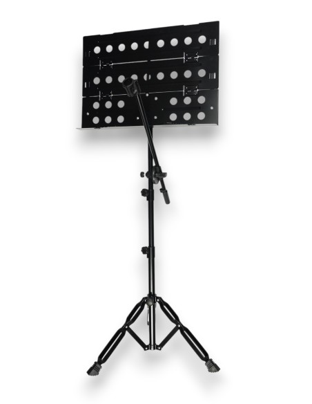 FR-04D KATLANILABİLİR MİKROFON STANDLI ŞEF NOTA SEHPASI