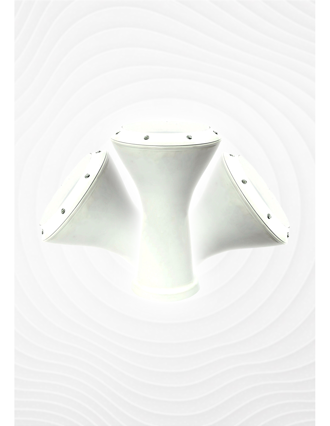 🎵 Furia FCD-10WH Düz Beyaz Çömlek Darbuka | Şık ve Net Tonlar 2