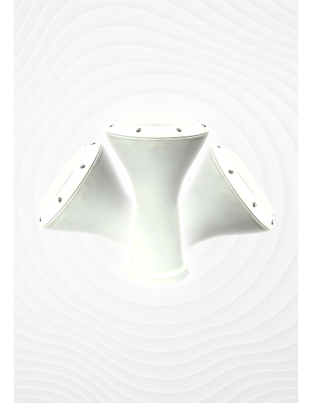 🎵 Furia FCD-10WH Düz Beyaz Çömlek Darbuka | Şık ve Net Tonlar