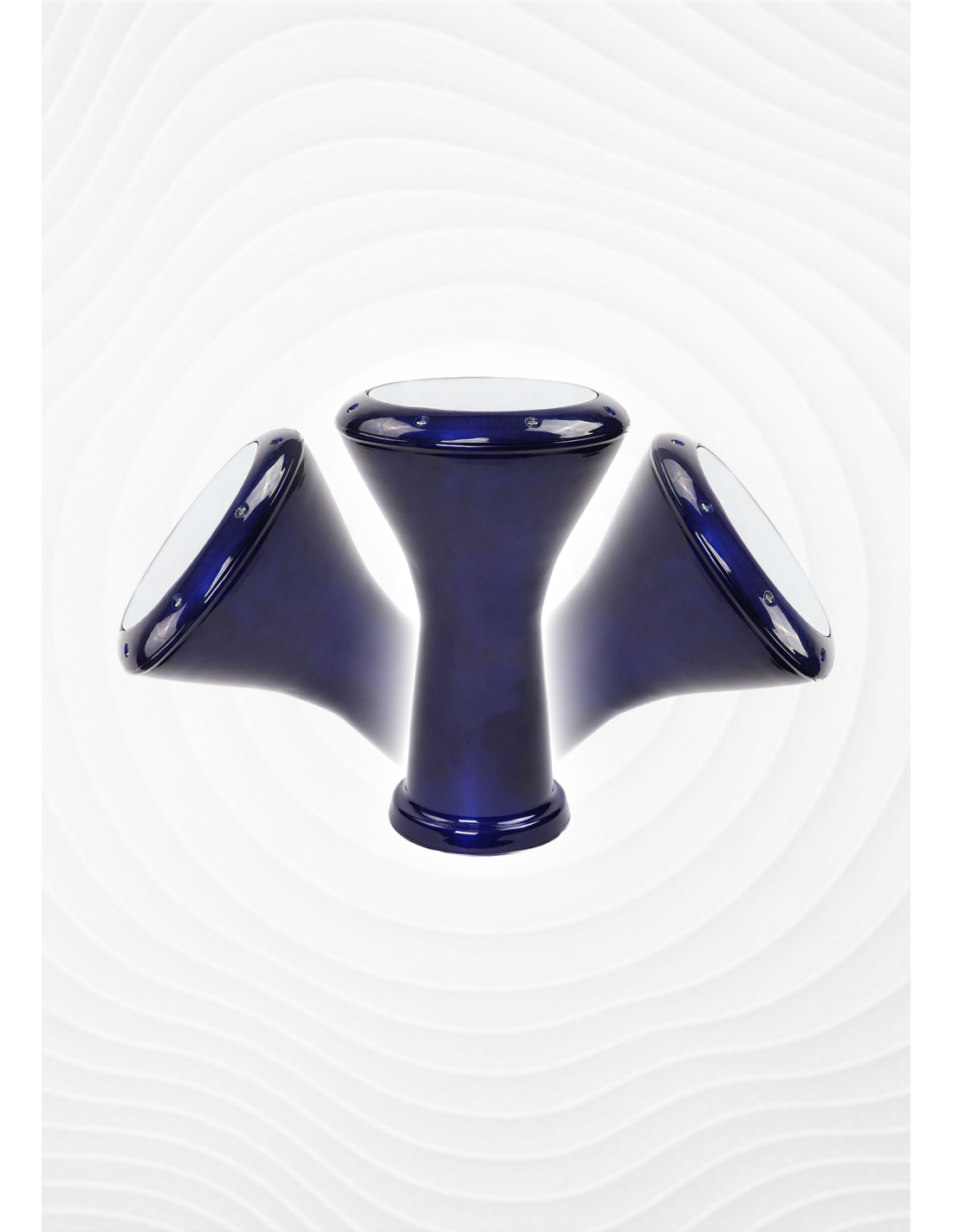 Furia FCD-10BL Düz Mavi Çömlek Darbuka