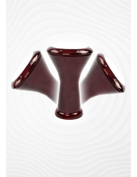 Furia FCD-10RD Düz Kırmızı Çömlek Darbuka