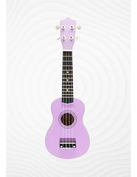 🎵 FU-21PR Soprano Boy Ukulele | Mor Renk, Canlı ve Renkli Tonlar