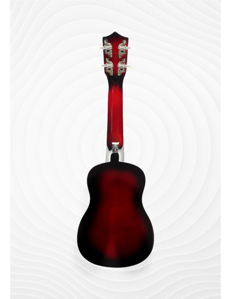 🎵 FU-21RDS Soprano Boy Ukulele | Kırmızı Renk, Canlı ve Enerjik