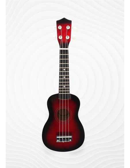 🎵 FU-21RDS Soprano Boy Ukulele | Kırmızı Renk, Canlı ve Enerjik