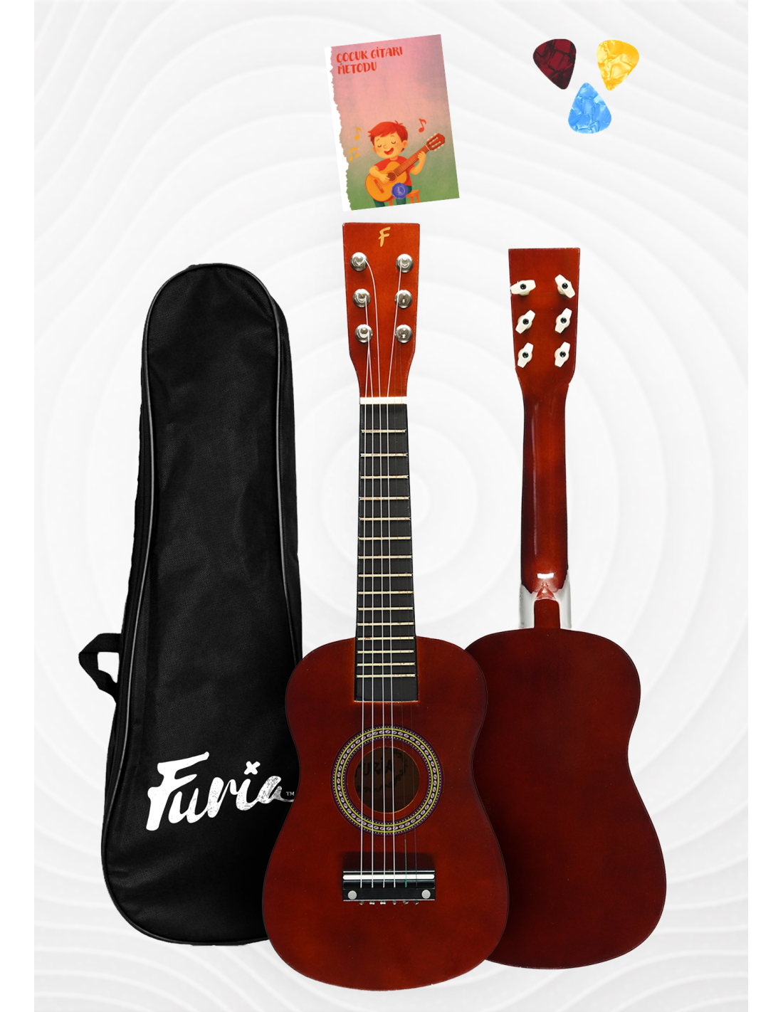 🎸 Furia FR-23CF 6 Telli Çocuk Gitarı | Ergonomik ve Eğlenceli