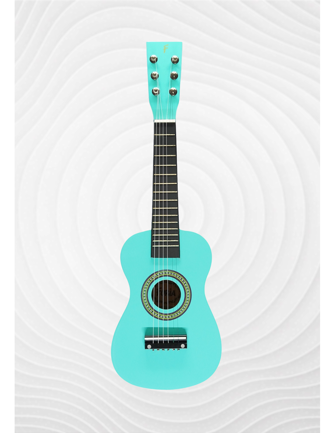 🎸 Furia FR-23GR 6 Telli Çocuk Gitarı | Turkuaz Renk, Ergonomik ve Eğlenceli