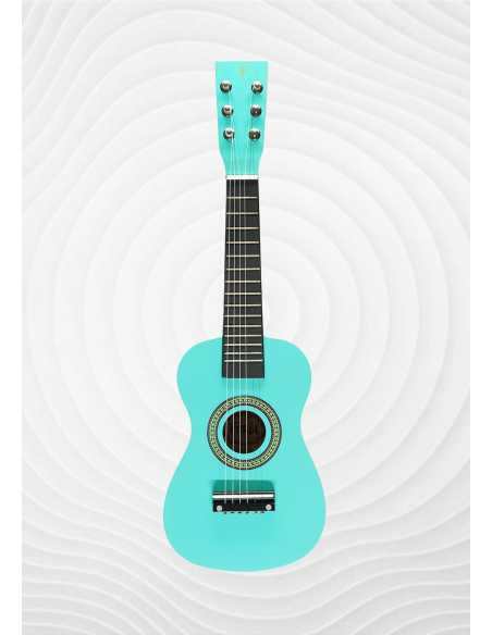 🎸 Furia FR-23GR 6 Telli Çocuk Gitarı | Turkuaz Renk, Ergonomik ve Eğlenceli