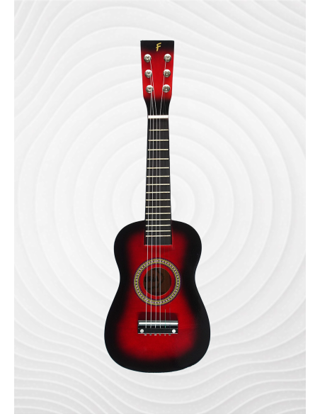🎸 Furia FR-23RDS 6 Telli Çocuk Gitarı | Kırmızı Renk, Ergonomik ve Eğlenceli