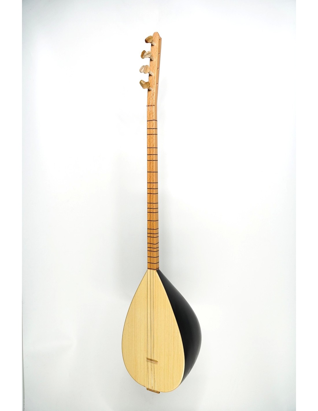 Furia FCL-75BK Uzun Sap Siyah Kompozit Bağlama  2