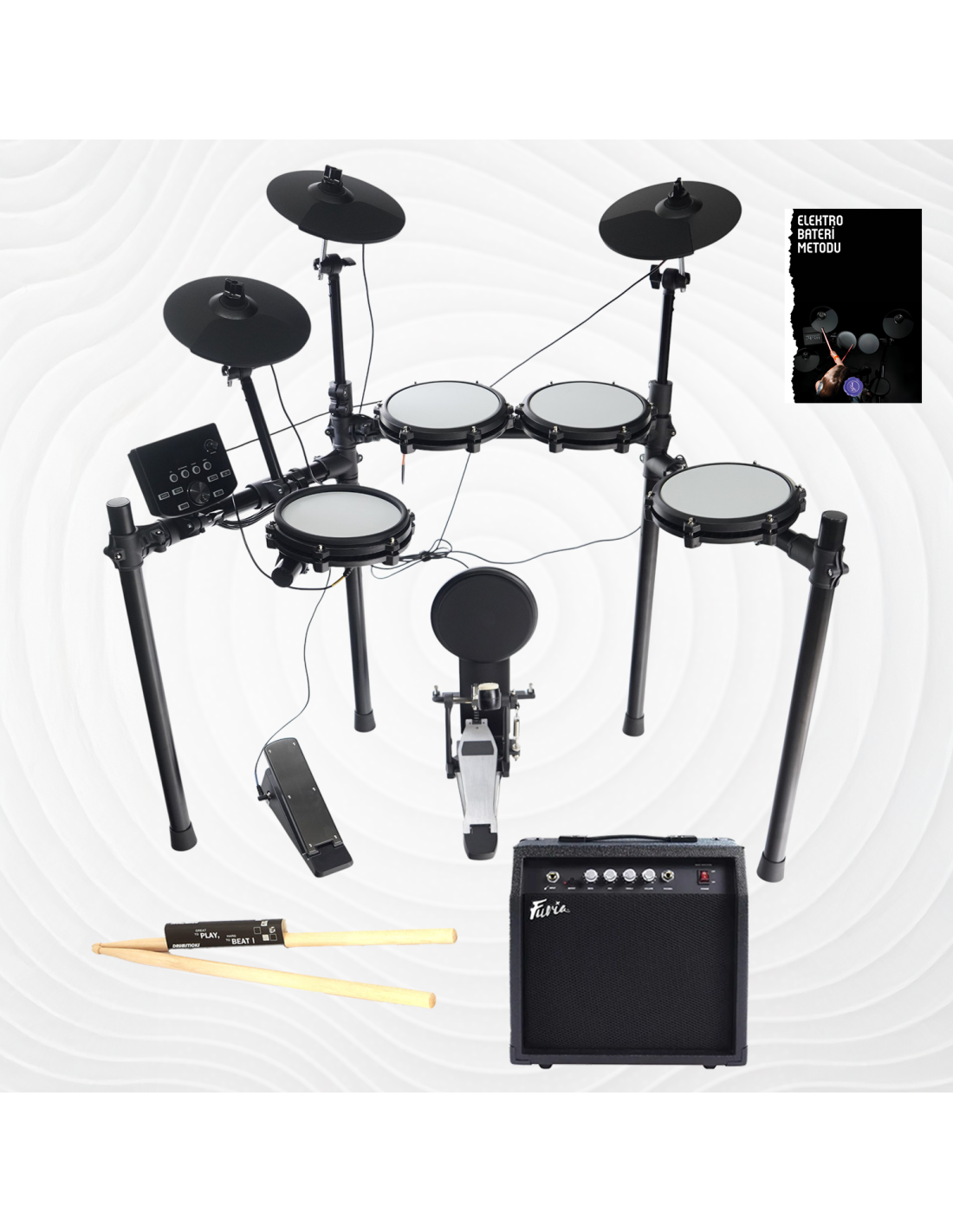 Furia FT-6152 Dijital Bateri