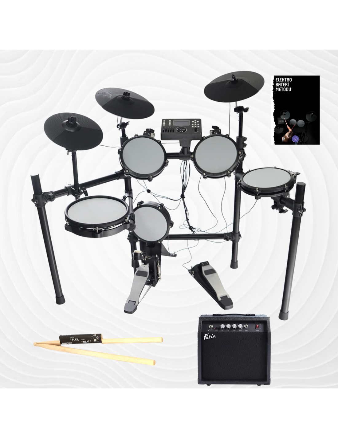 Furia FT-6185 Dijital Bateri