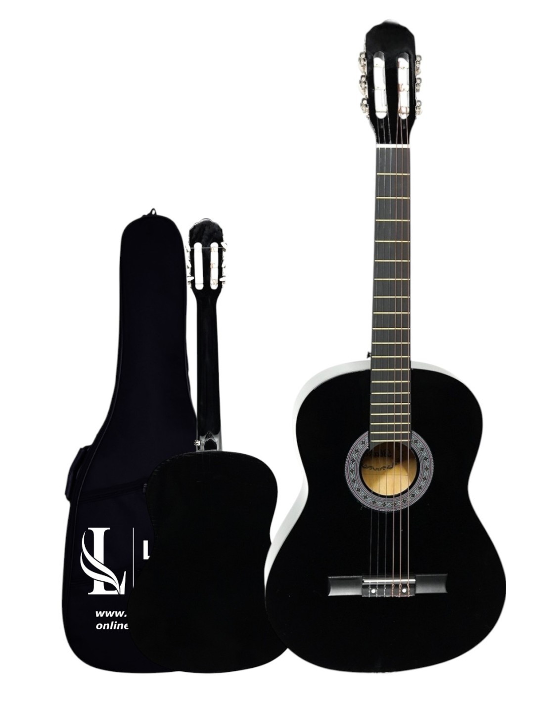 CG-3902BK SOLAK Klasik Gitar 4/4 Yetişkin Boy Sap Ayarlı Full Set 2