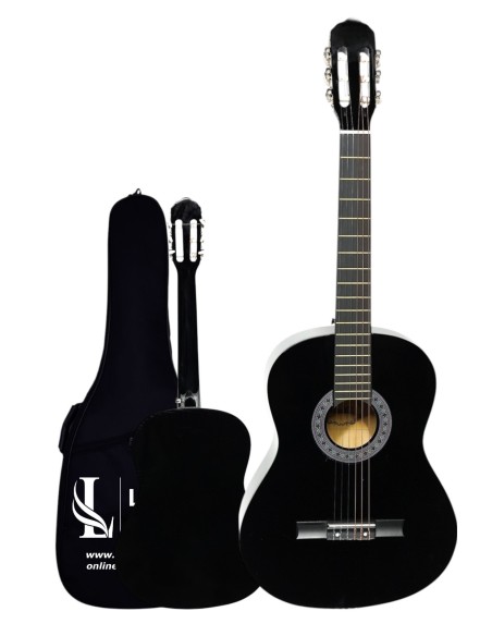CG-3902BK SOLAK Klasik Gitar 4/4 Yetişkin Boy Sap Ayarlı Full Set