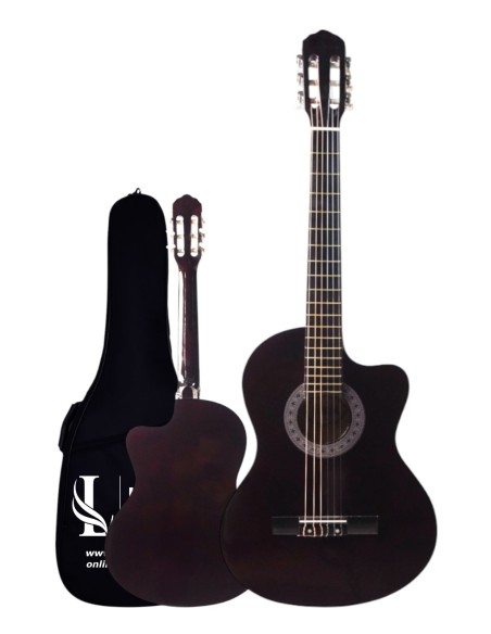 CG-3901CF Klasik Gitar 4/4 Sap Ayarlı Kesik Kasa Full Set