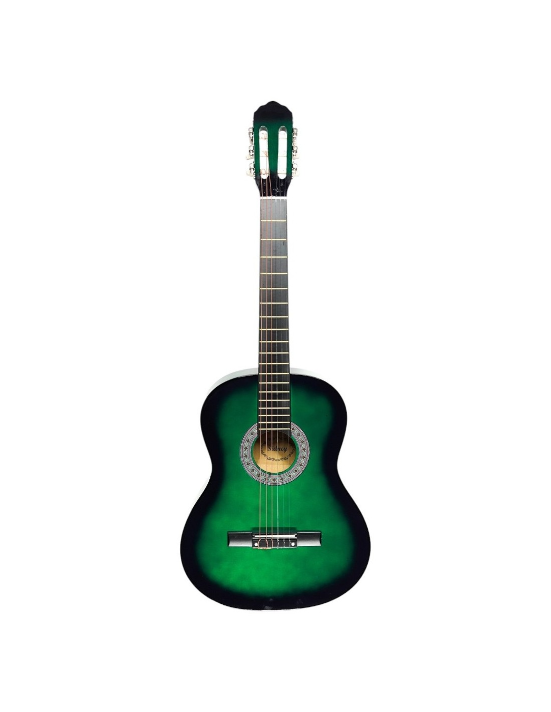CG-3602GRB Klasik Gitar 3/4 – Sap Ayarlı Full Set (Yeşil Siyah)