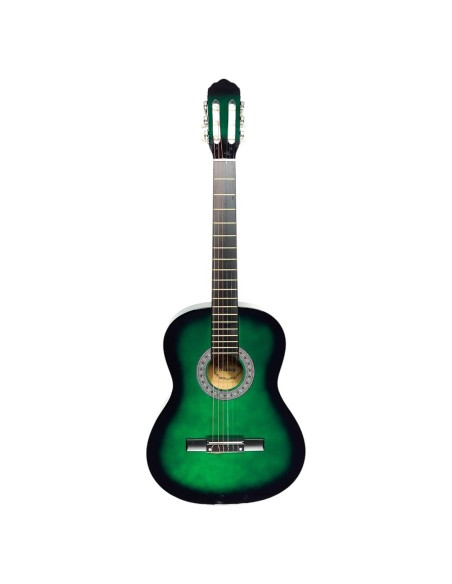 CG-3602GRB Klasik Gitar 3/4 – Sap Ayarlı Full Set (Yeşil Siyah)