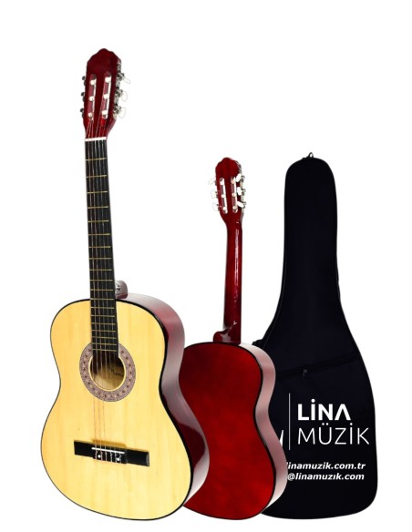CG-3602NT Klasik Gitar 3/4 – Sap Ayarlı Full Set (Natural)
