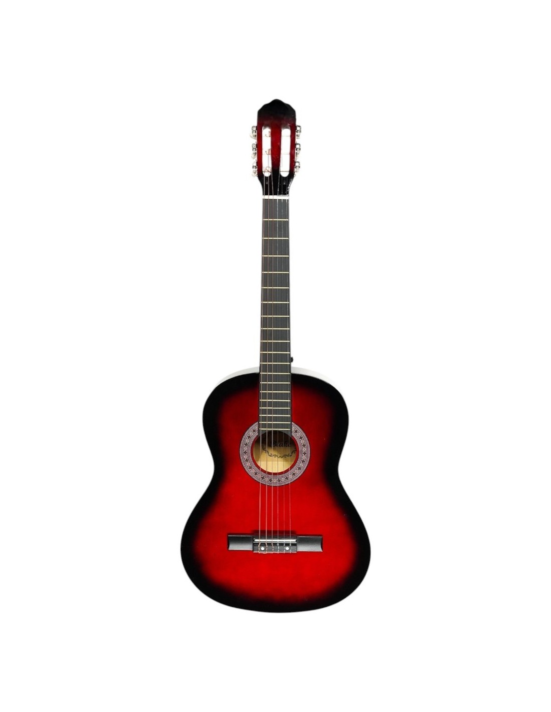 CG-3602RDS Klasik Gitar 3/4 – Sap Ayarlı Full Set (Kırmızı Siyah)