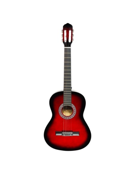 CG-3602RDS Klasik Gitar 3/4 – Sap Ayarlı Full Set (Kırmızı Siyah)