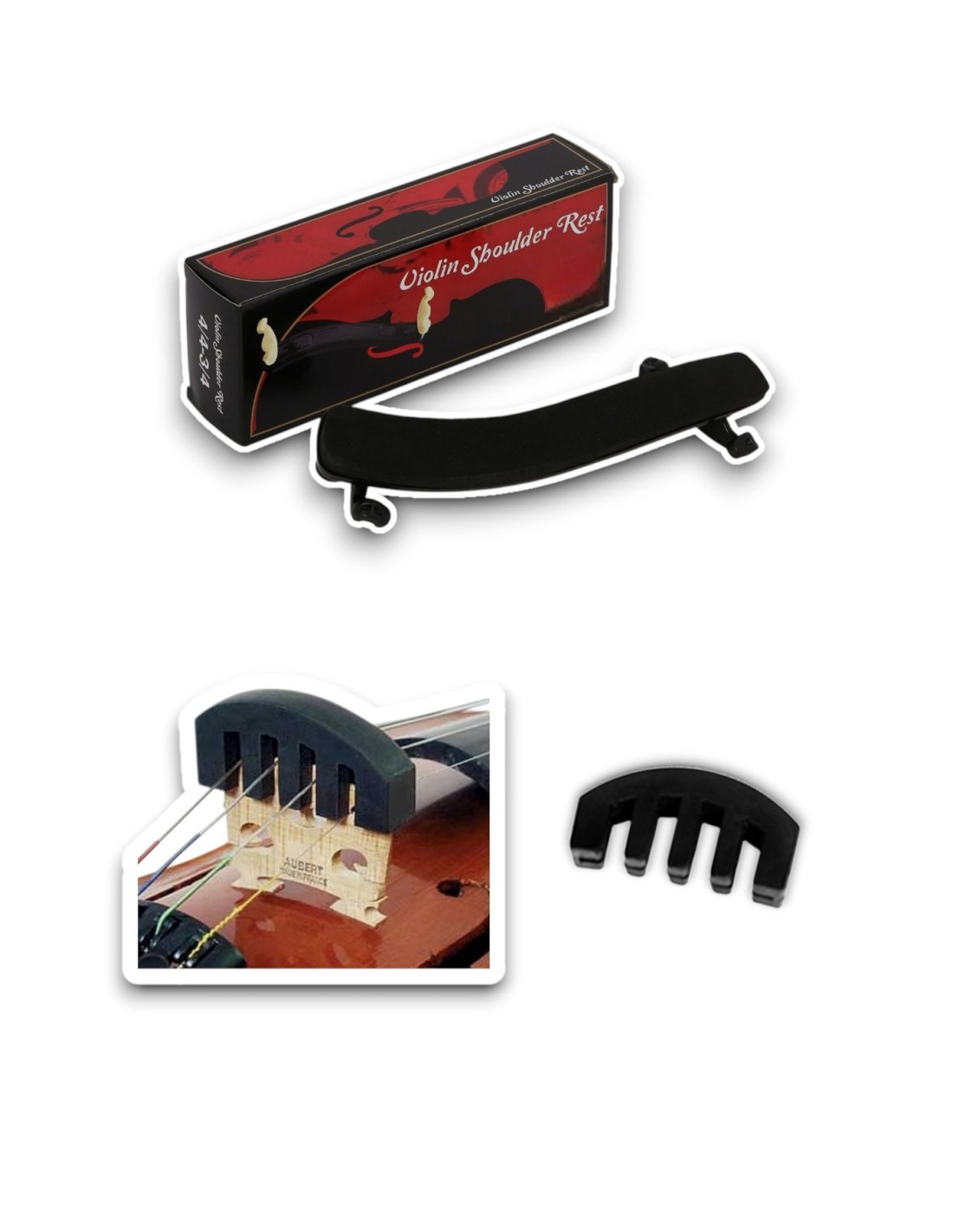 3/4 VE 4/4 UYUMLU KEMAN YASTIĞI+KEMAN SUSTURUCUSU