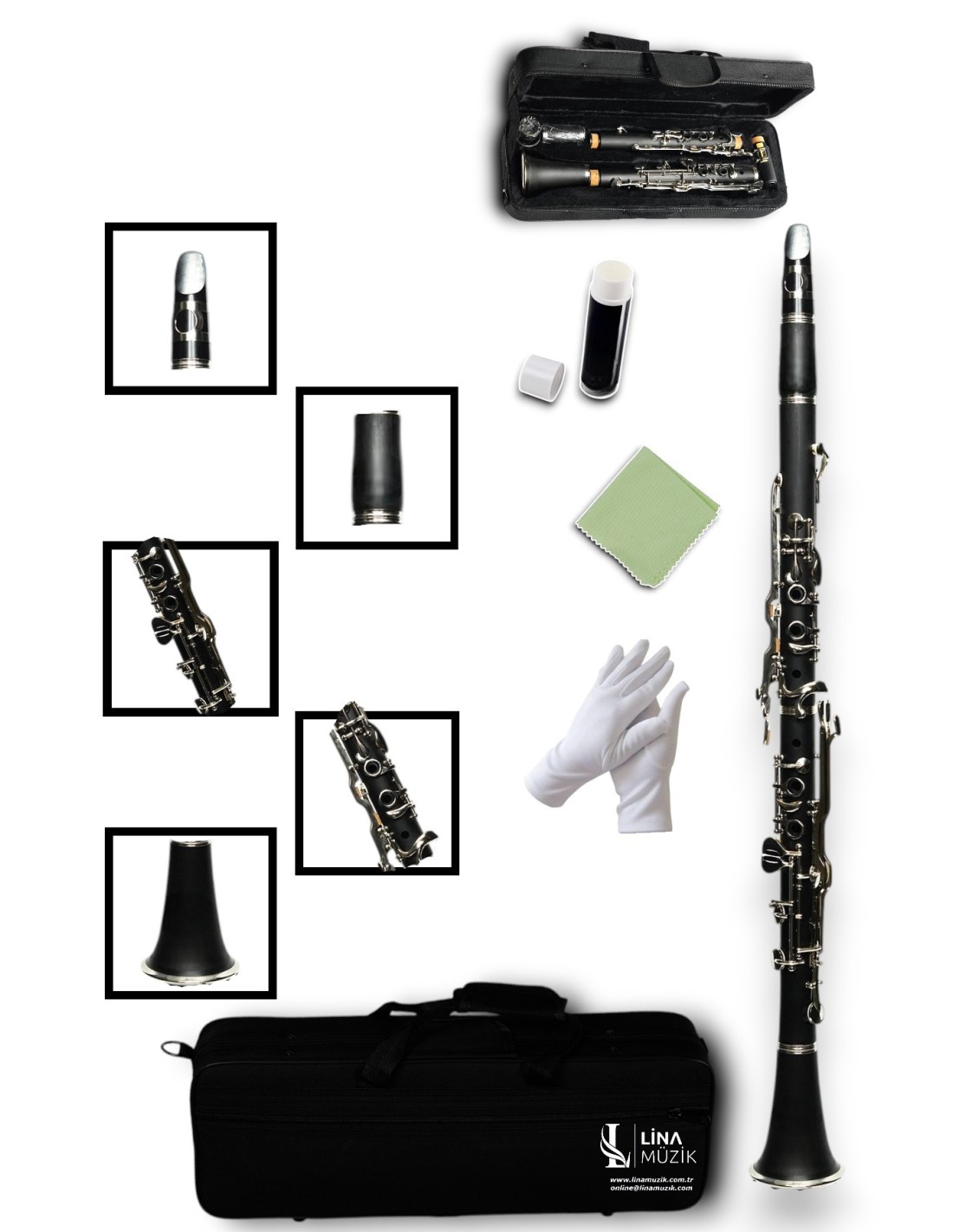 FRS-KJ40 4 YÜZÜKLÜ SOL KLARNET